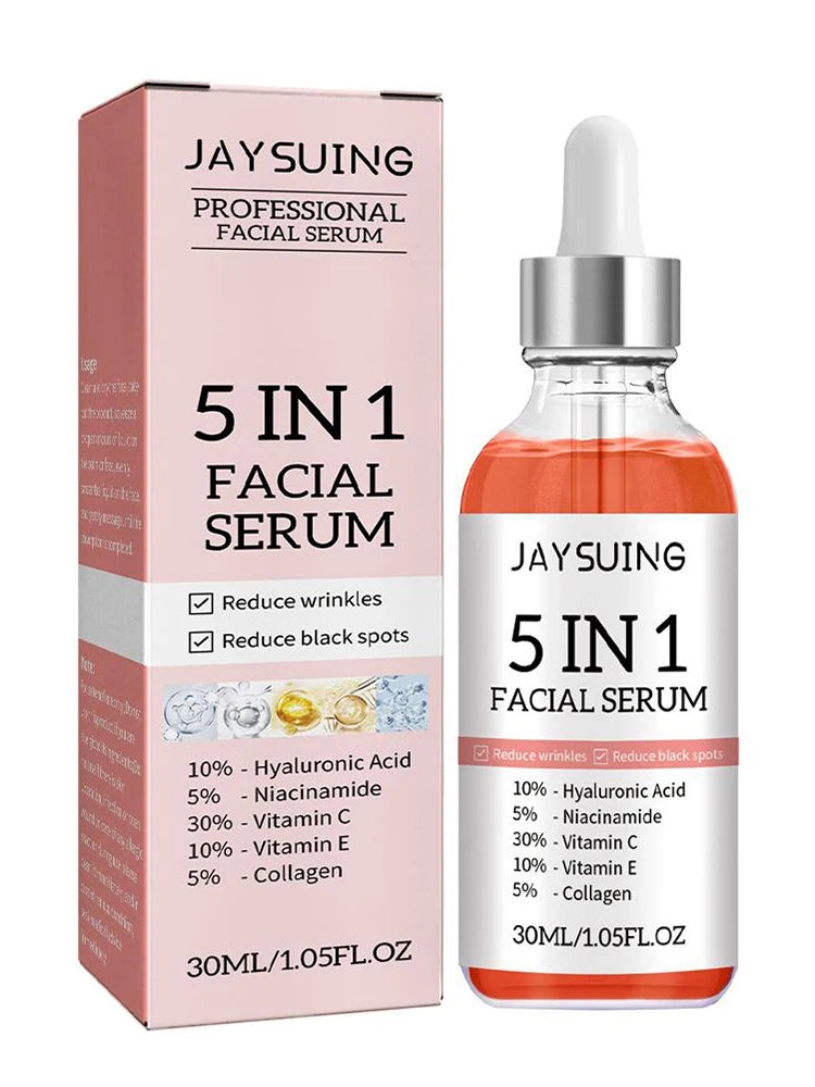 5-in-1 Vitamin C Face Serum – Firming, Brightening & Pore Tightening