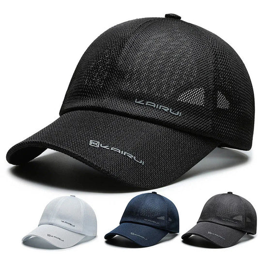Mesh Baseball Cap – Breathable Snapback Dad Hat for Men & Women, Outdoor Camo Trucker Style