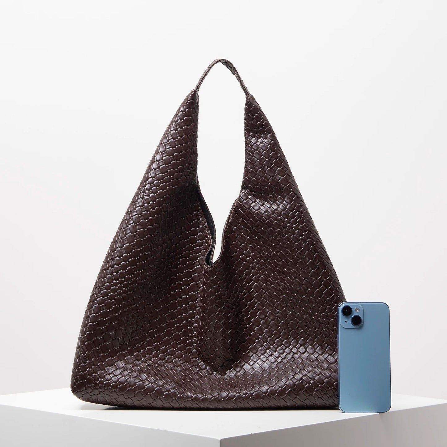 Simple Retro Shoulder Bag – Minimalist Hobo Tote for Women, Elegant Work & Grocery Bag