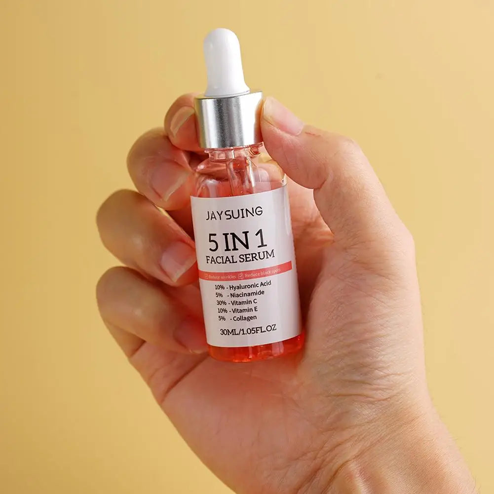 5-in-1 Vitamin C Face Serum – Firming, Brightening & Pore Tightening