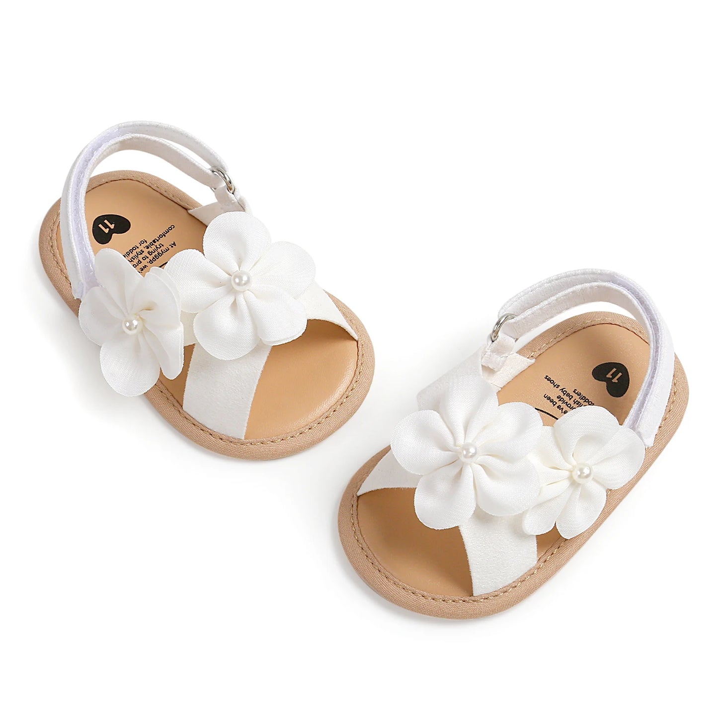 Baby Girl Summer Sandals – Outdoor Soft First Walker Shoes