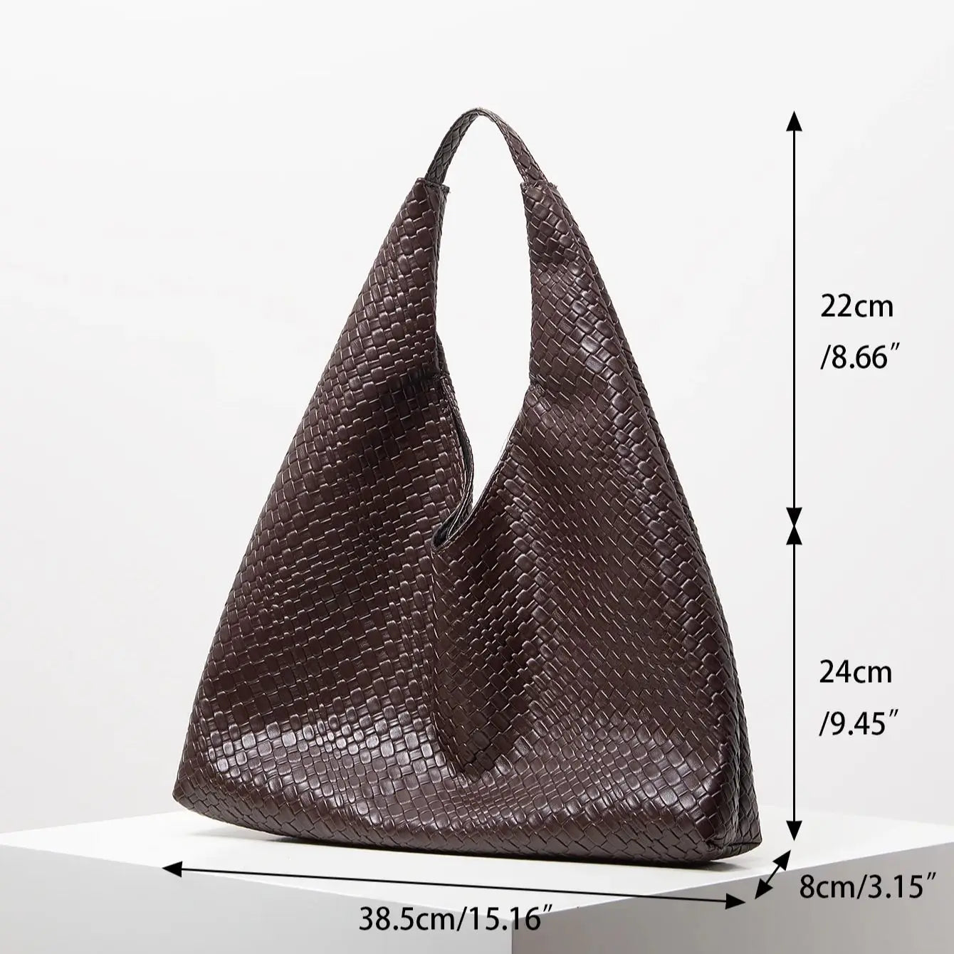 Simple Retro Shoulder Bag – Minimalist Hobo Tote for Women, Elegant Work & Grocery Bag