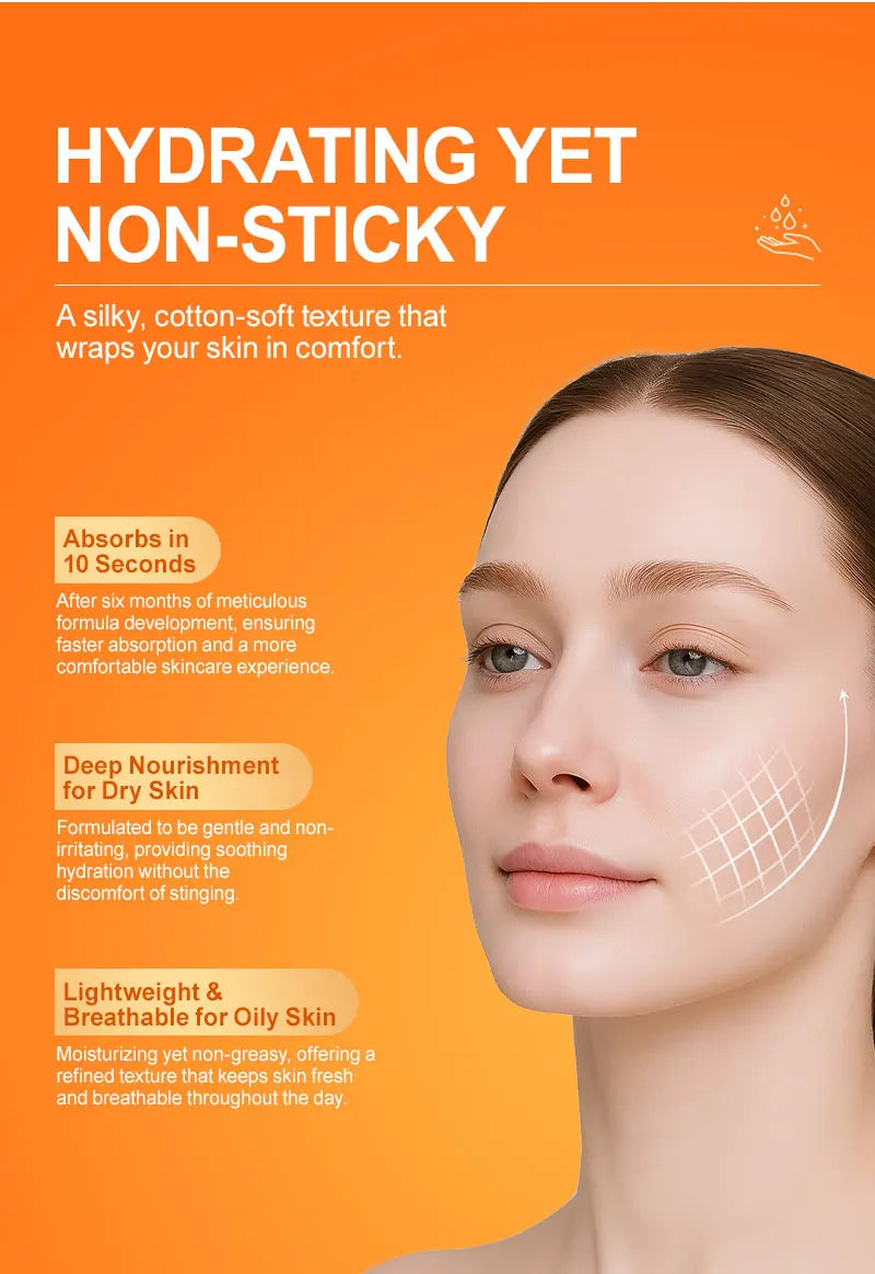 Vitamin C Whitening & Hyaluronic Acid Facial Serum – Moisturizing, Anti-Aging, Brightening & Firming Skin Care Essence