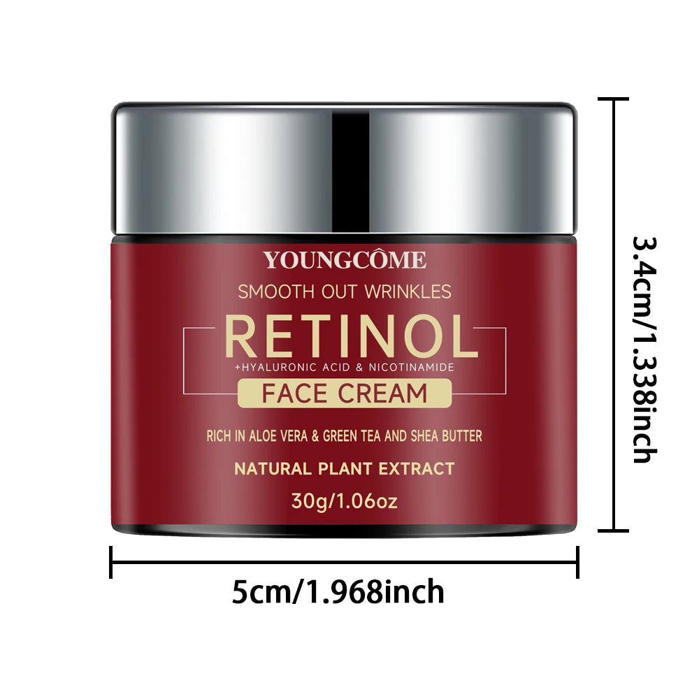 Retinol Lifting & Firming Cream – Repairing, Moisturizing & Nourishing Facial Cream, Brightening Anti-Aging Skincare for Smooth & Youthful Skin