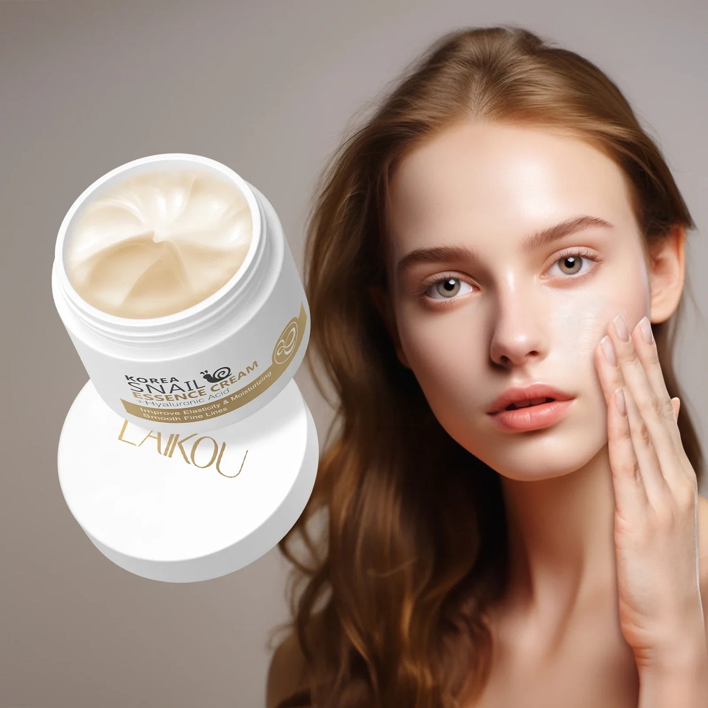 Snail Anti-Aging Cream – Collagen Moisturizing & Repair | Lifting, Firming, Smoothing, Brightening & Whitening Day Cream | Skincare
