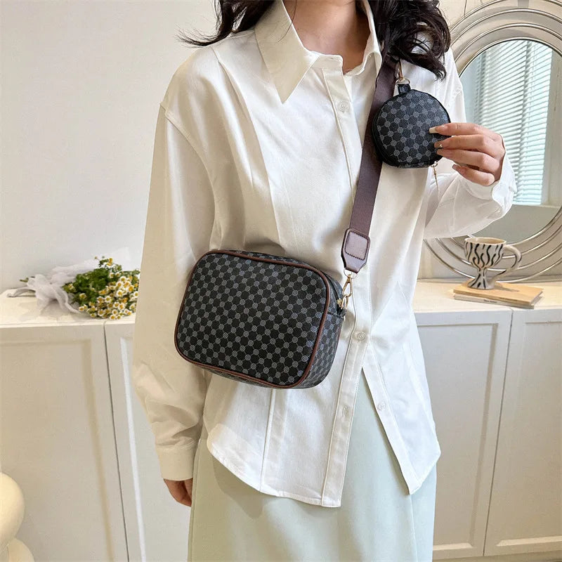 Vintage Pattern Shell Crossbody Bag – Small Luxury Designer Shoulder Purse for Women