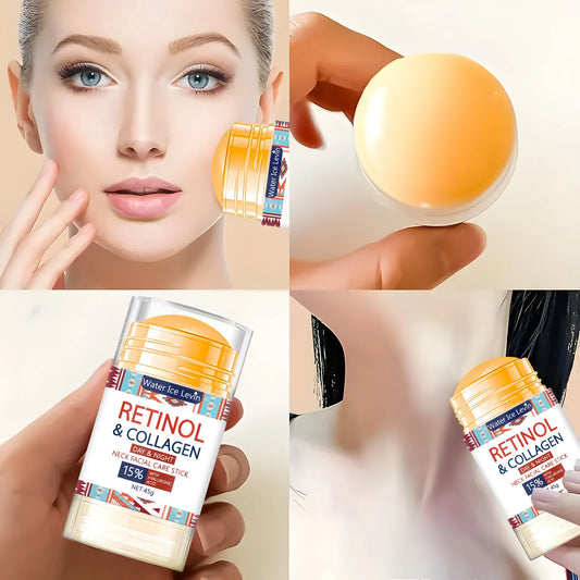45g Retinol Lifting & Firming Cream Stick – Collagen Face Moisturizer, Smooths Wrinkles, Whitens & Brightens Skin