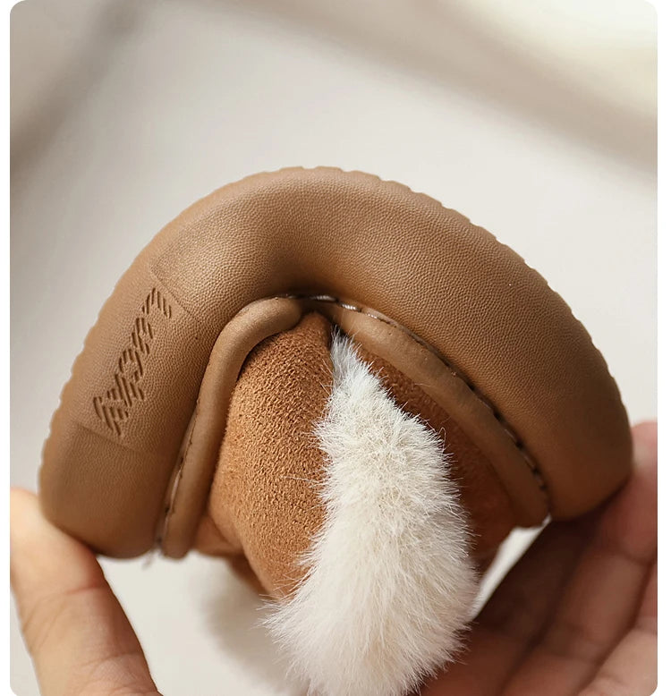 Cute Cartoon Winter Boots for Kids – Boys Girls Plush Warm Snow Boots Toddler Children's Shoes