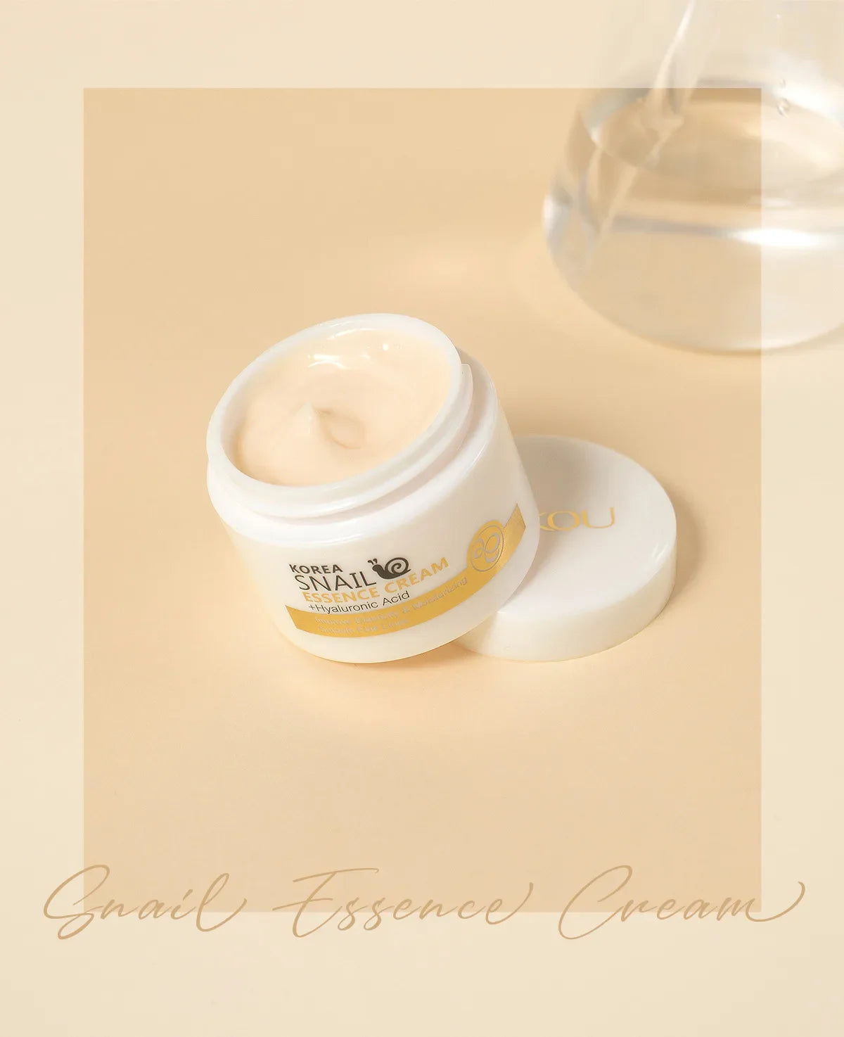 Snail Anti-Aging Cream – Collagen Moisturizing & Repair | Lifting, Firming, Smoothing, Brightening & Whitening Day Cream | Skincare