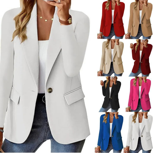 Oversized Blazer Jacket – Elegant Business & Casual Style