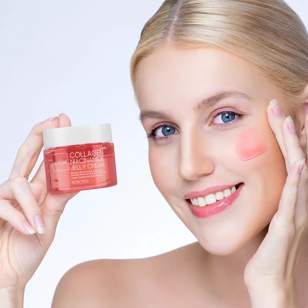 Collagen Jelly Cream – Niacinamide & Hydrolyzed Collagen Moisturizer for Revitalized Skin