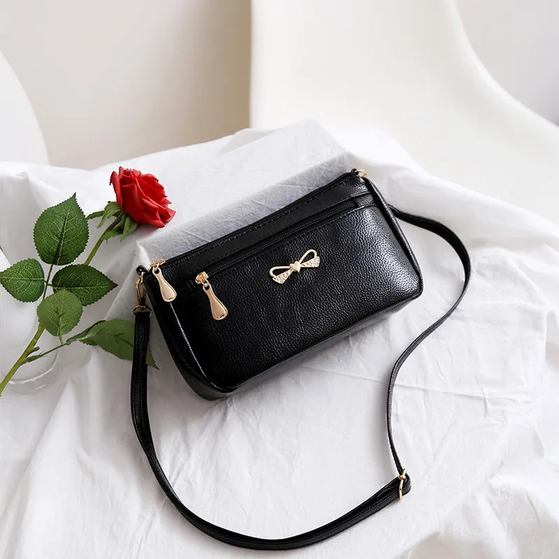PU Synthetic Leather Crossbody Bag – Casual & Wedding Alligator Pattern Flap Handbag for Women