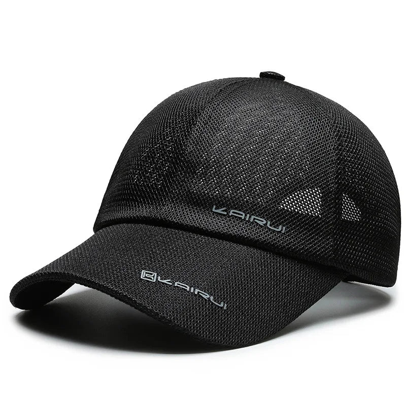 Mesh Baseball Cap – Breathable Snapback Dad Hat for Men & Women, Outdoor Camo Trucker Style