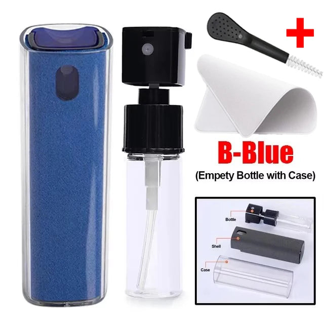 Screen Cleaner Spray & Wipe Kit – Multi-Purpose Cleaning Tool for Laptop, Monitor, Phone & Tablet