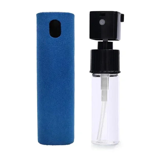 4-in-1 Screen Cleaner Spray Bottle with Microfiber Cloth – Portable Cleaning Tool for Phone, Tablet, Laptop & Glasses