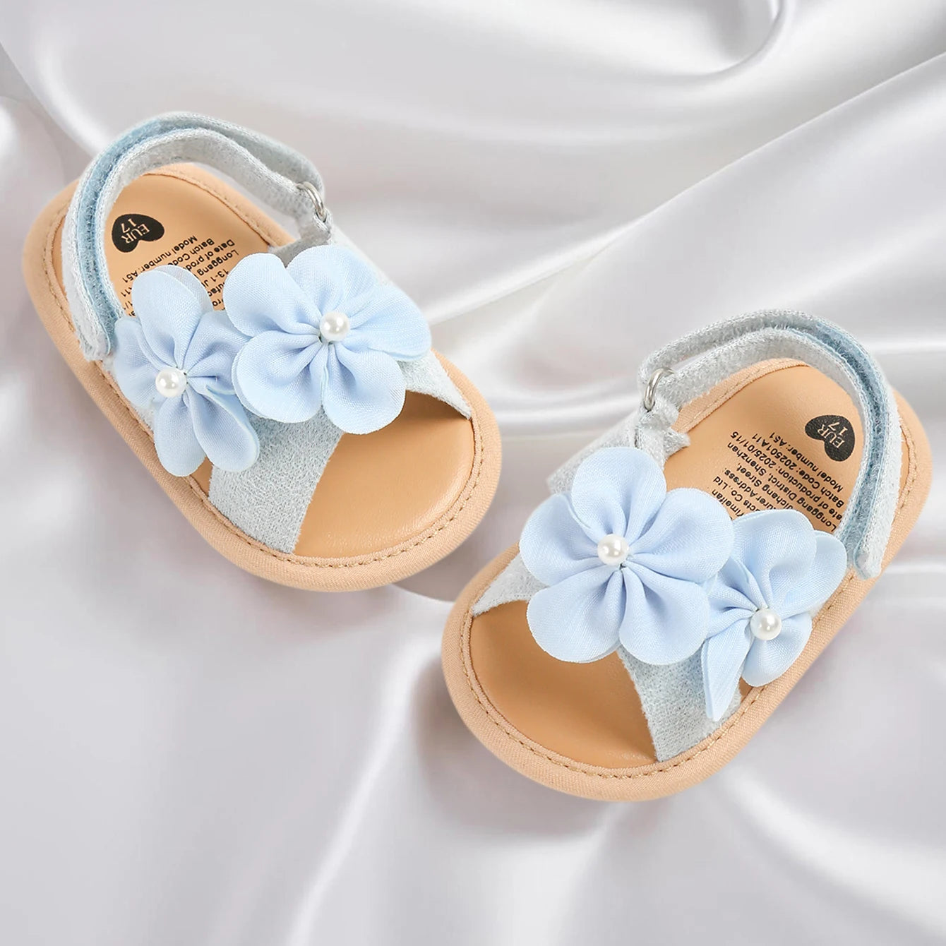 Baby Girl Summer Sandals – Outdoor Soft First Walker Shoes