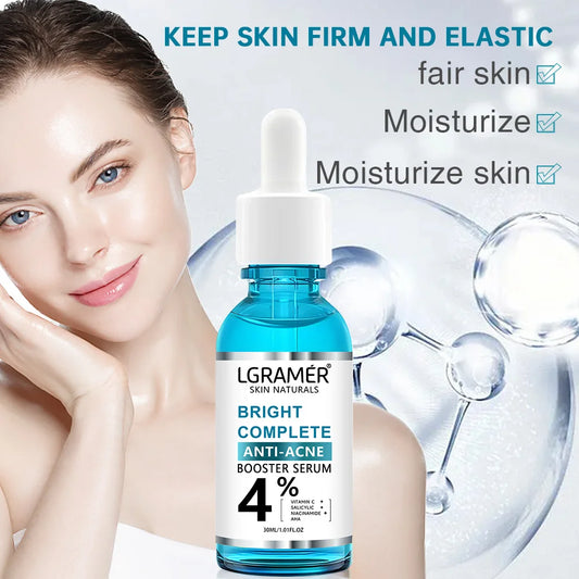 Garnier Bright Complete Facial Essence – 30X Vitamin C & Niacinamide Enhanced Serum for Acne Repair, Brightening & Skin Renewal