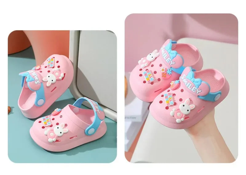Baby Sandals with Soft Sole – Breathable Anti-Slip Indoor & Outdoor Shoes