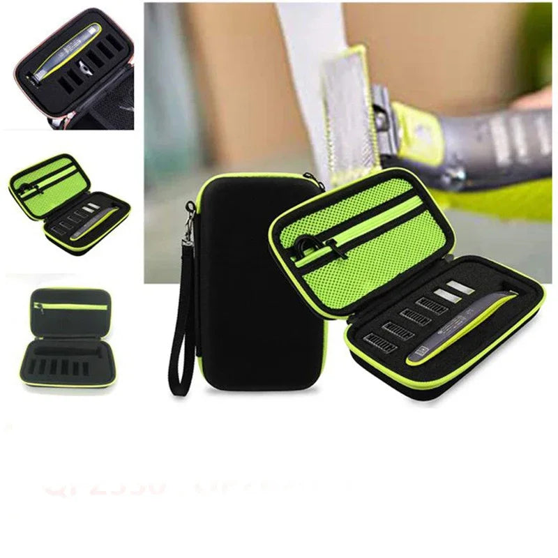 Portable Travel Shaver Storage Case – Lightweight, Waterproof EVA Protective Bag