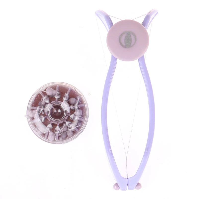 Women’s Hair Removal Epilator – Mini Facial Hair Remover Spring Threading Tool