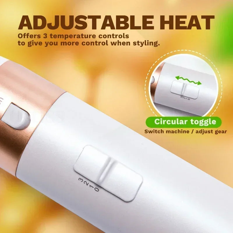 5-in-1 Professional Hair Dryer & Styling Tool – Blow Dryer, Straightener, Curler & Hot Comb