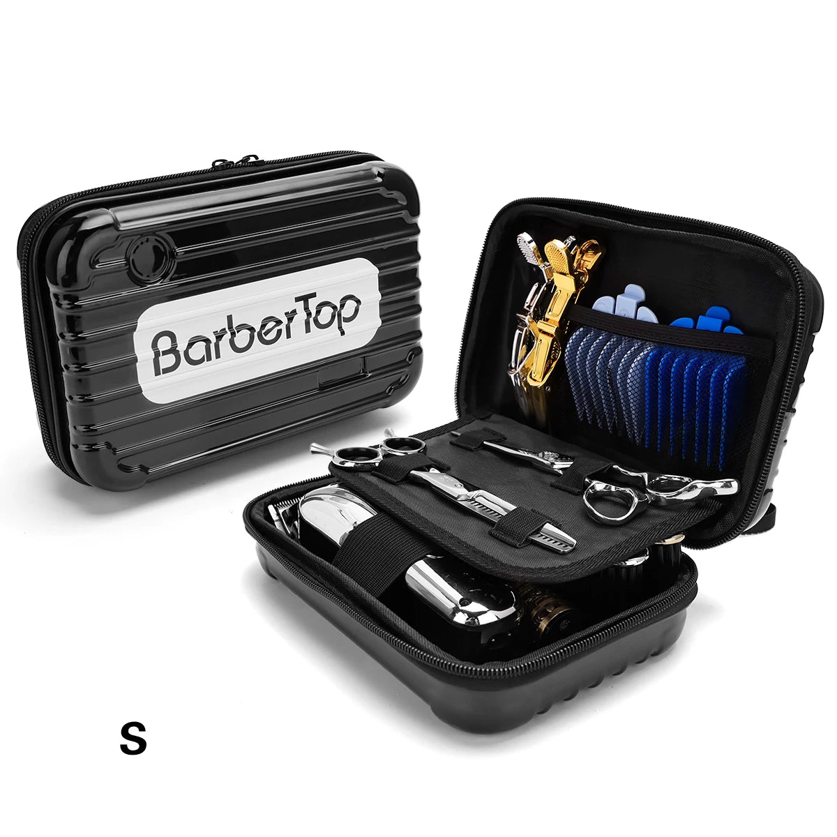 Portable Hair Scissors Case – Waterproof Shockproof Barber Tool Storage Bag