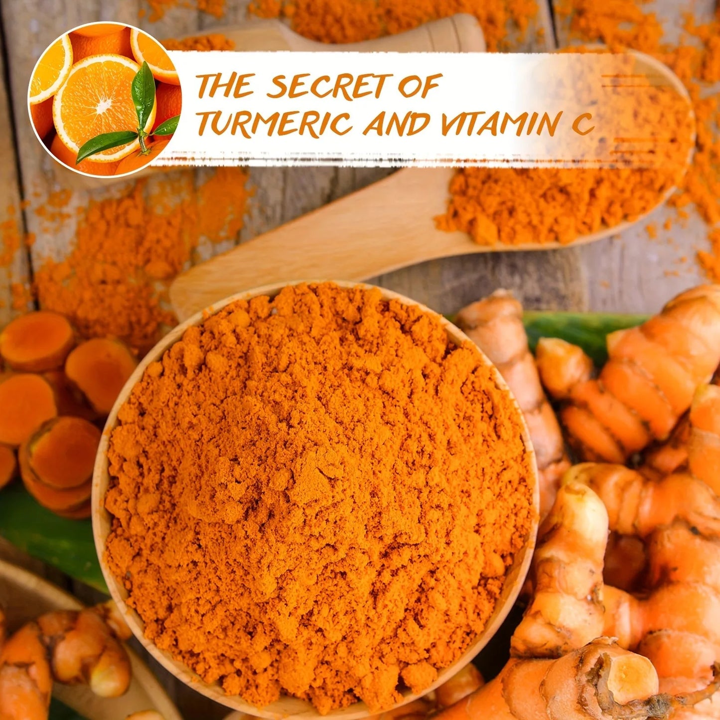 Vitamin C & Turmeric Face Mask – Deep Cleansing & Pore Care