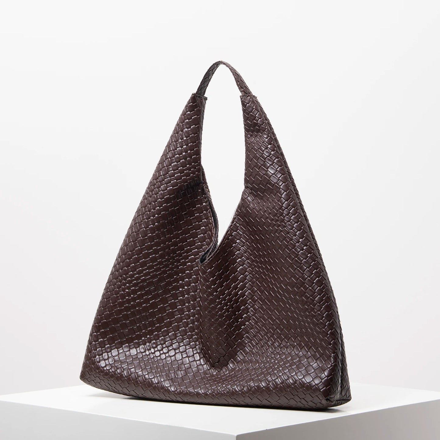 Simple Retro Shoulder Bag – Minimalist Hobo Tote for Women, Elegant Work & Grocery Bag