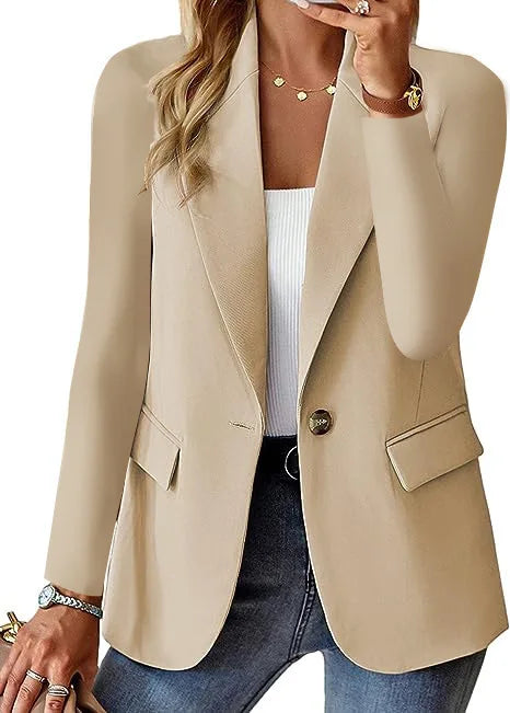 Oversized Blazer Jacket – Elegant Business & Casual Style
