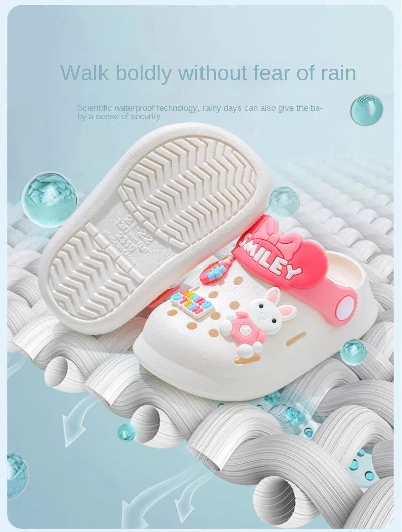 Baby Sandals with Soft Sole – Breathable Anti-Slip Indoor & Outdoor Shoes