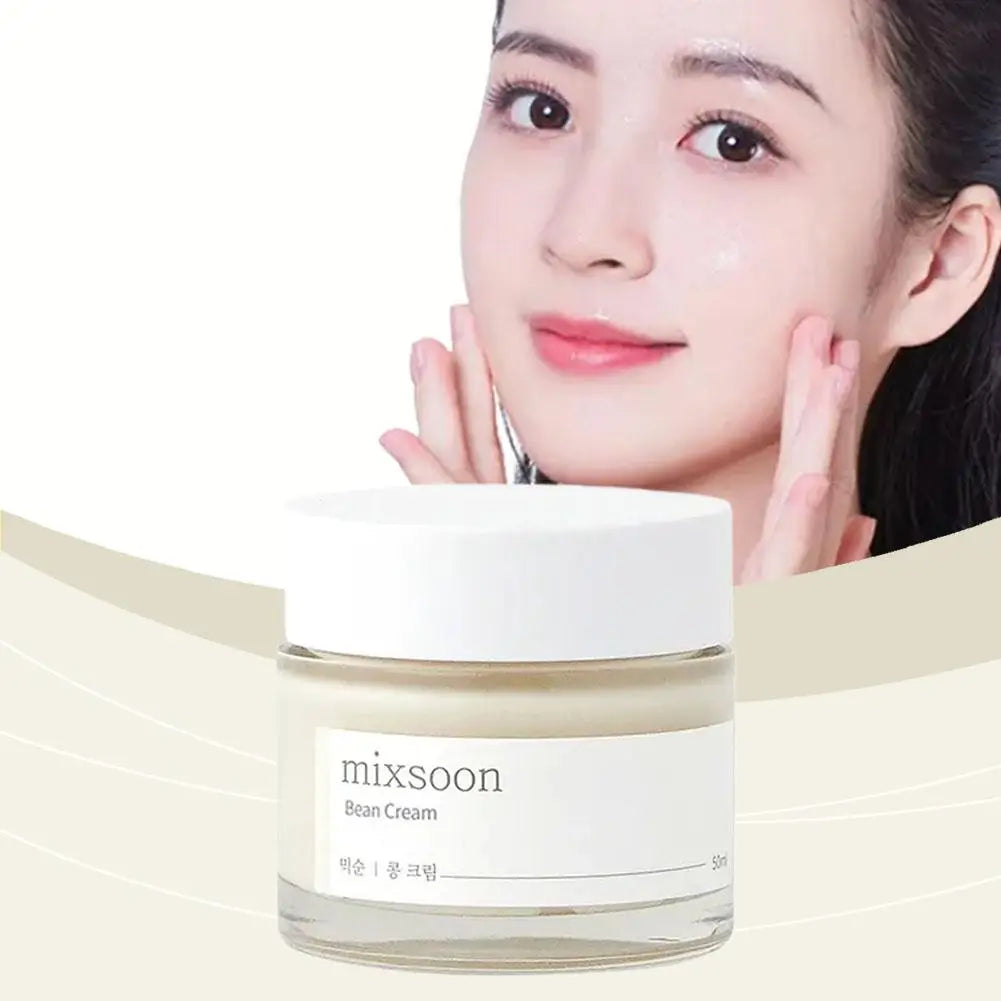 50ML High-End Korean Facial Serum – Mixsoon Soybean Essence, Skin Repair, Anti-Aging, Fade Dark Spots, Exfoliating & Nourishing Skincare