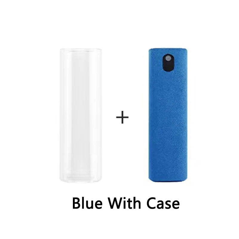 2-in-1 Screen Cleaner Spray Bottle with Microfiber Cloth – Cleaning Tool for Phone, Tablet, Laptop & PC