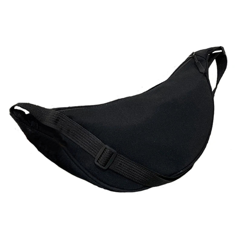 Women’s Dumpling Shoulder Bag – Crossbody Fashion Handbag with Zipper
