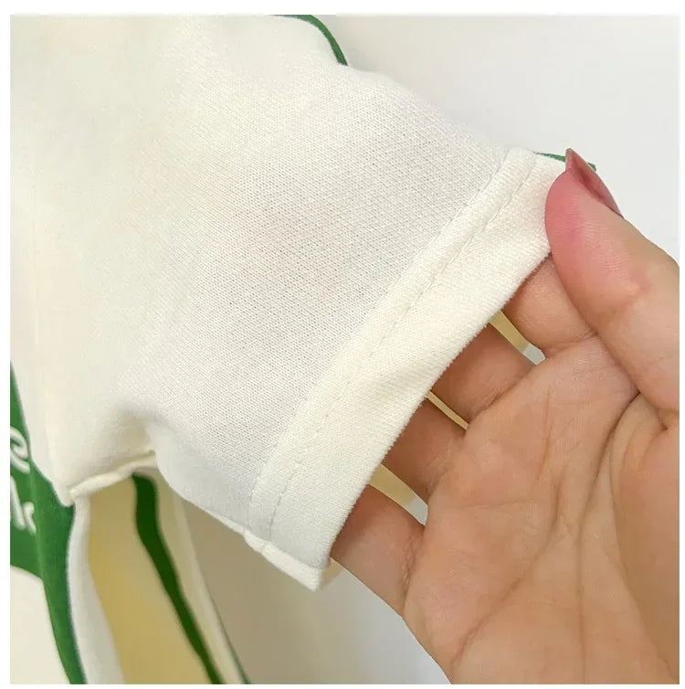 Kids Cotton Summer Set – Short Sleeve Tops & Shorts for Girls & Boys
