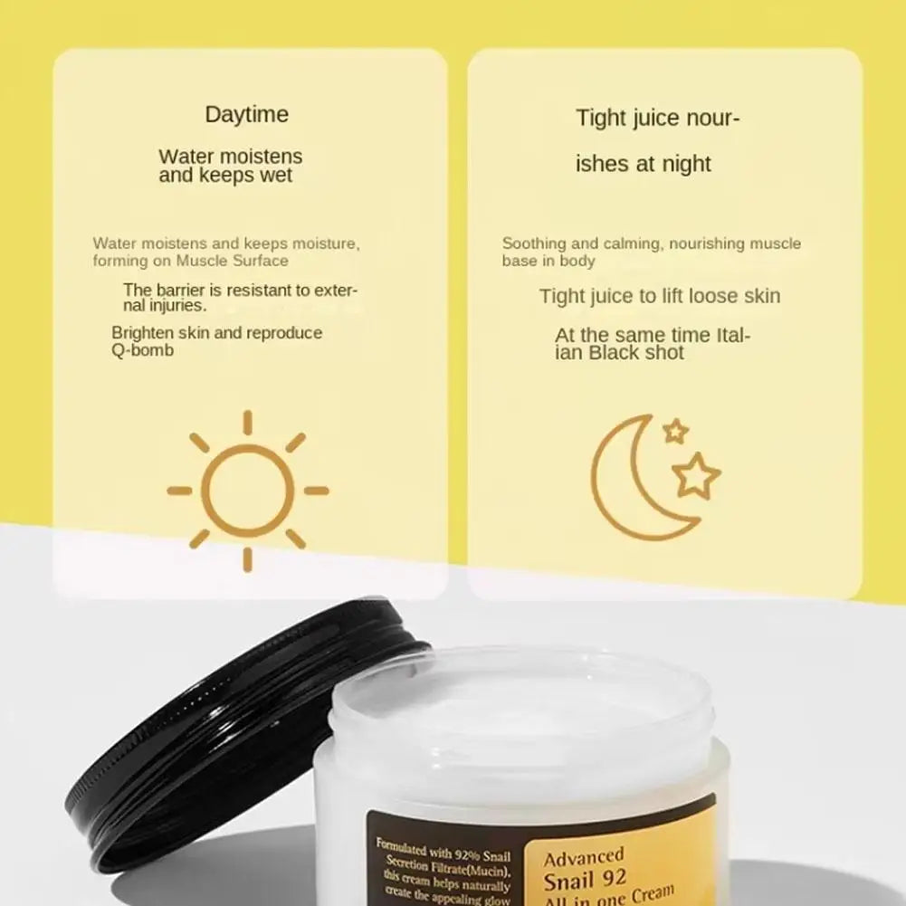 Advanced Snail 96 Mucin Power Essence/Cleanser/Cream – Korean Skincare for Deep Moisturizing & Nourishing Facial Care