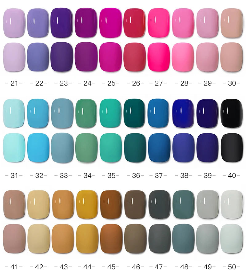 15ml Neon & Pastel Gel Polish—Vibrant, Long-Lasting Color for Perfect Nails