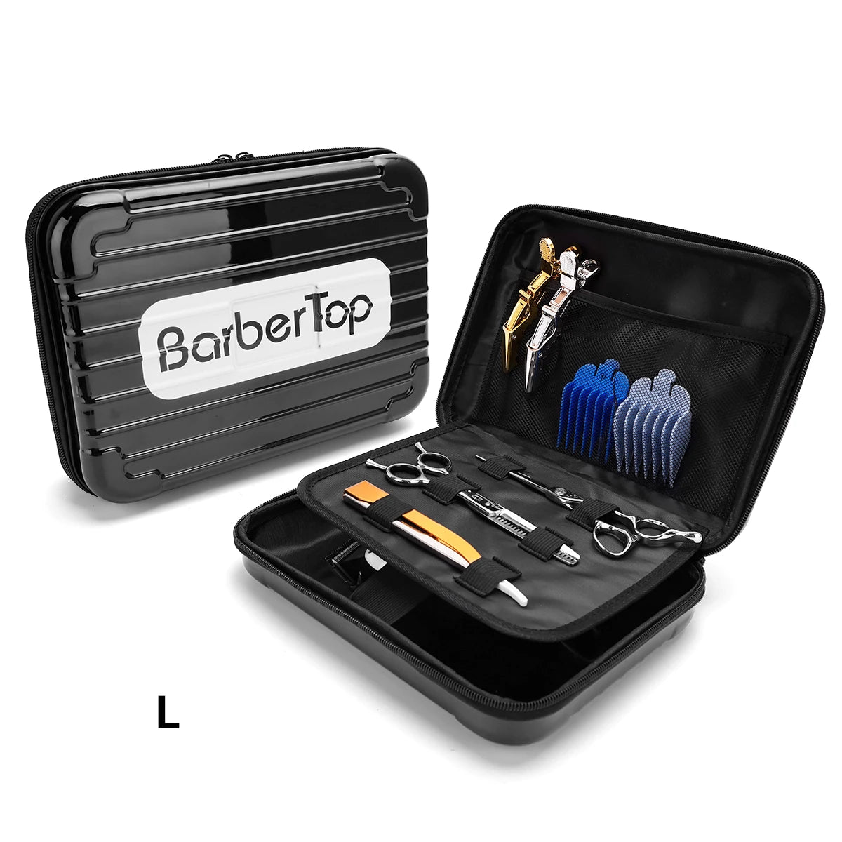Portable Hair Scissors Case – Waterproof Shockproof Barber Tool Storage Bag