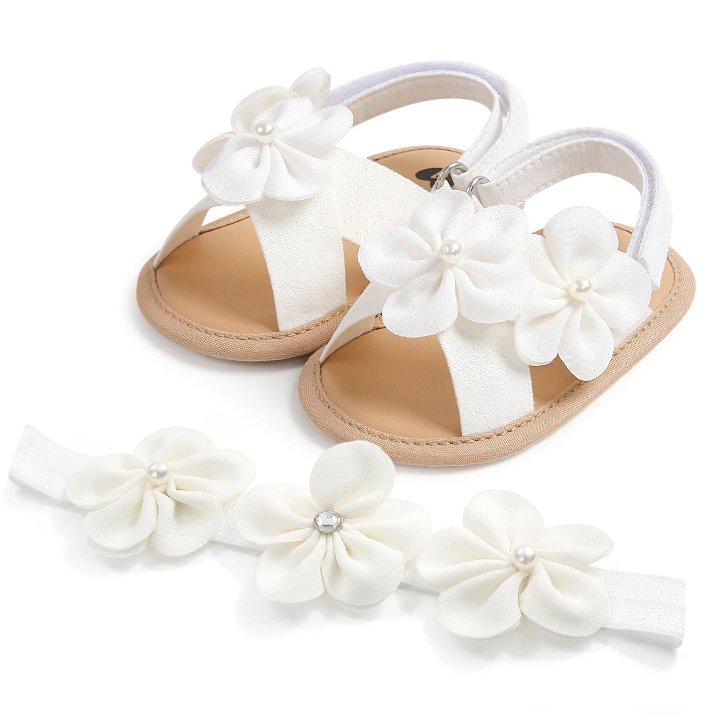 Baby Girl Summer Sandals – Outdoor Soft First Walker Shoes