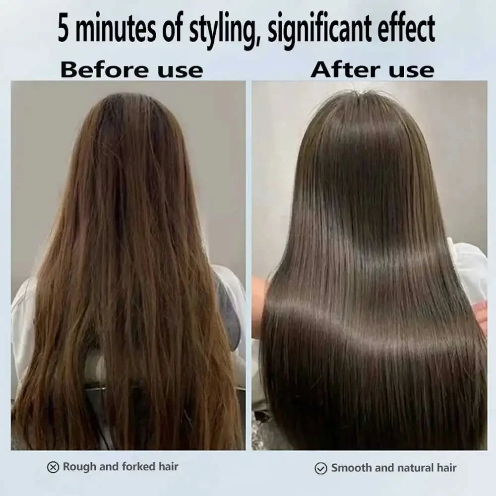 2-in-1 Professional Hair Dryer & Straightener – Quick-Dry Negative Ion Styling Tool