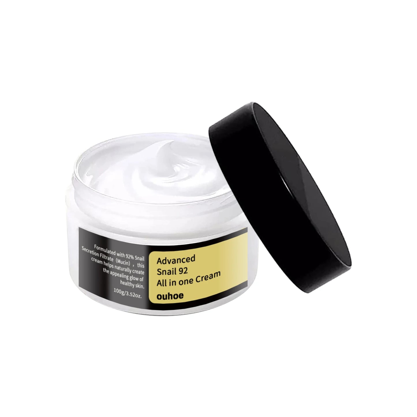 Ouhoe Snail Collagen Face Cream – Repair Essence, Moisturizing, Lifting, Firming, Smoothing & Nourishing Korean Skincare