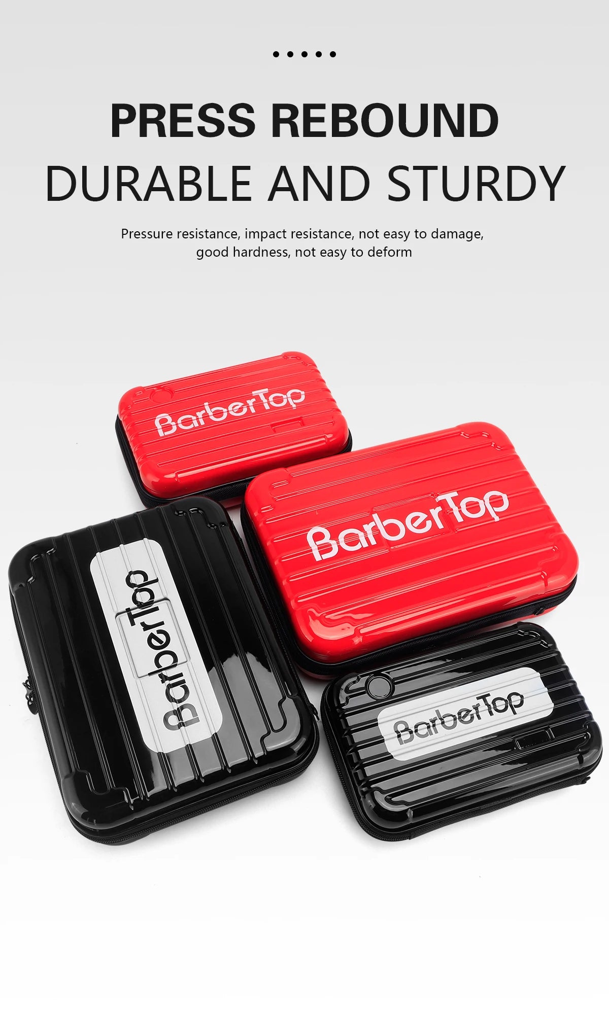 Portable Hair Scissors Case – Waterproof Shockproof Barber Tool Storage Bag