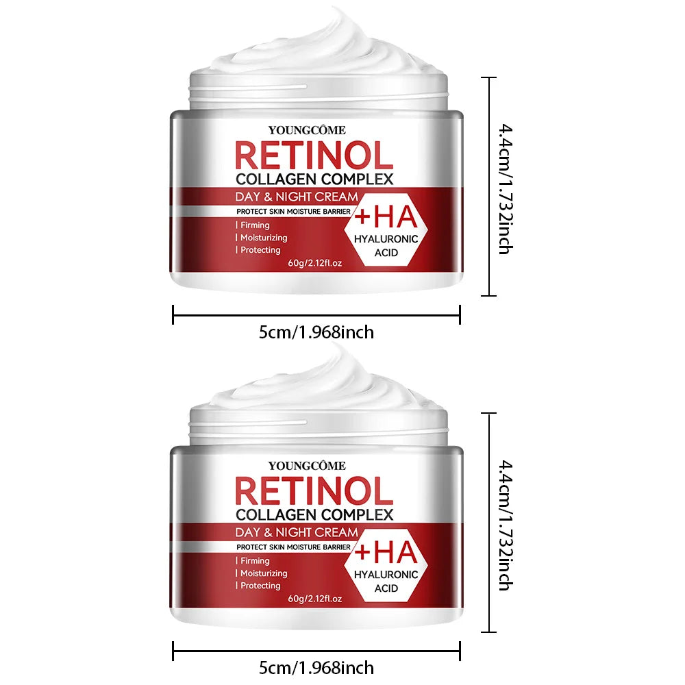 Retinol Collagen Moisturizing Cream – Deep Hydration & Skin Repair, Anti-Aging Face Cream for Dry & Mature Skin