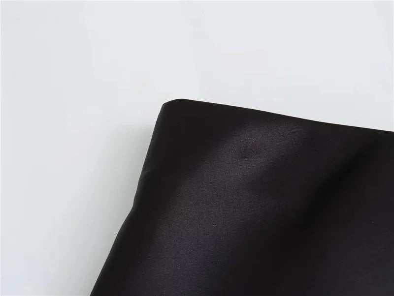 MUJER 2025 Satin High Waist Midi Skirt – Elegant Summer Office Skirt for Women