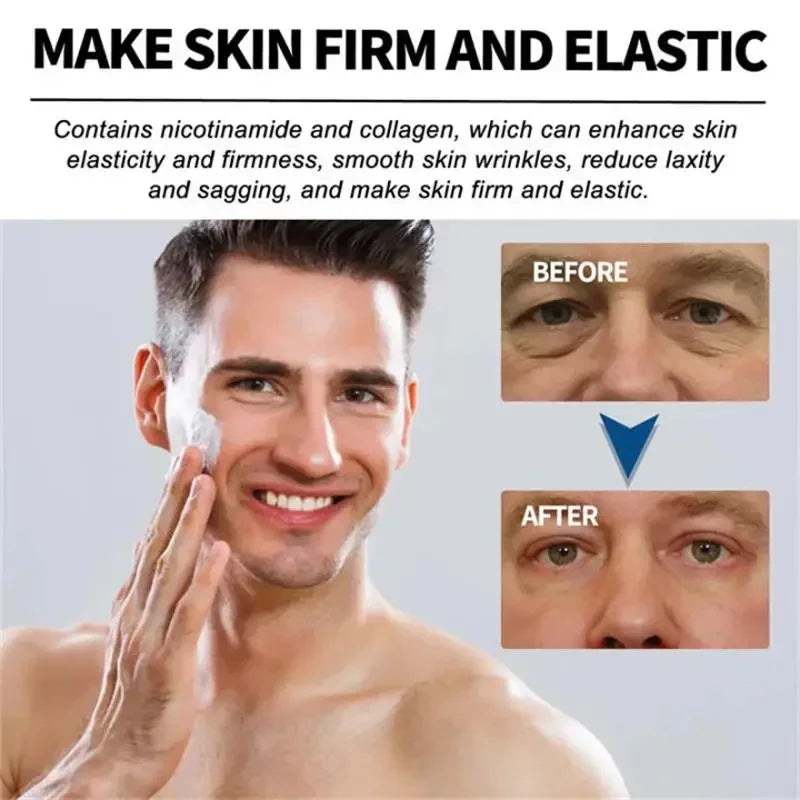Retinol Anti-Wrinkle Cream for Men – Collagen Boost & Moisturizing Anti-Aging Face Care