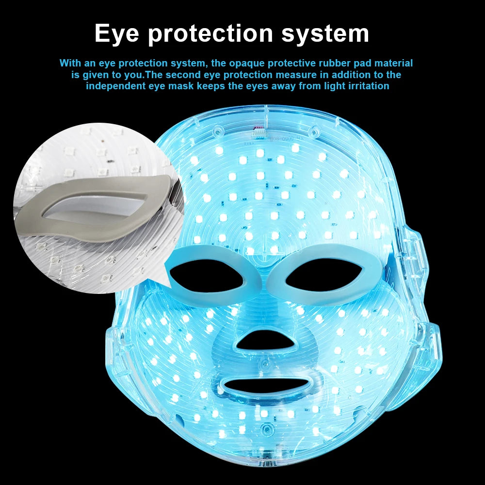 LED Face & Neck Beauty Machine – Skin Care Massager for Tightening, Lifting & Rejuvenation