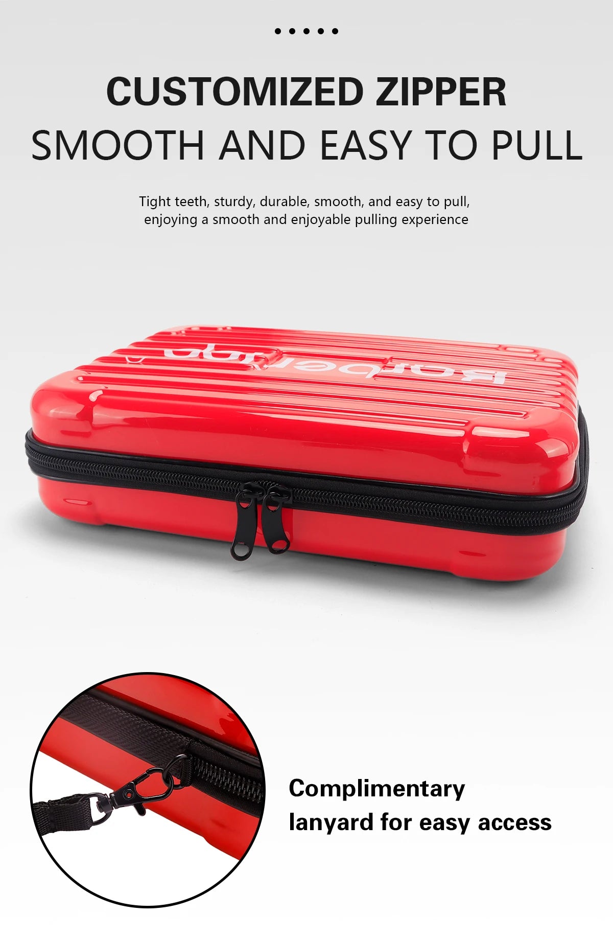 Portable Hair Scissors Case – Waterproof Shockproof Barber Tool Storage Bag