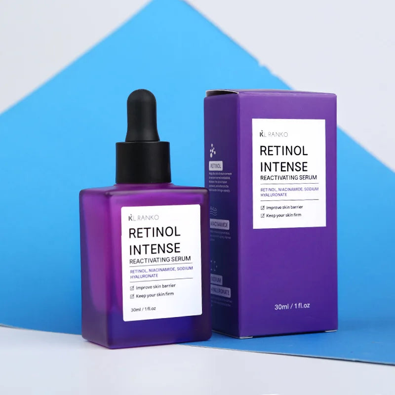 Retinol Anti-Wrinkle Essence – Pure Hyaluronic Acid Facial Serum for Anti-Aging, Face Lifting, Tightening & Reducing Eye Fine Lines (New)