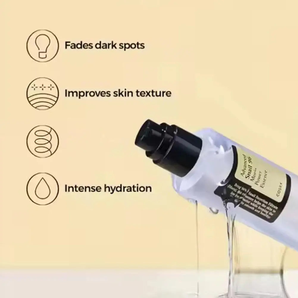 Advanced Snail 96 Mucin Power Essence/Cleanser/Cream – Korean Skincare for Deep Moisturizing & Nourishing Facial Care