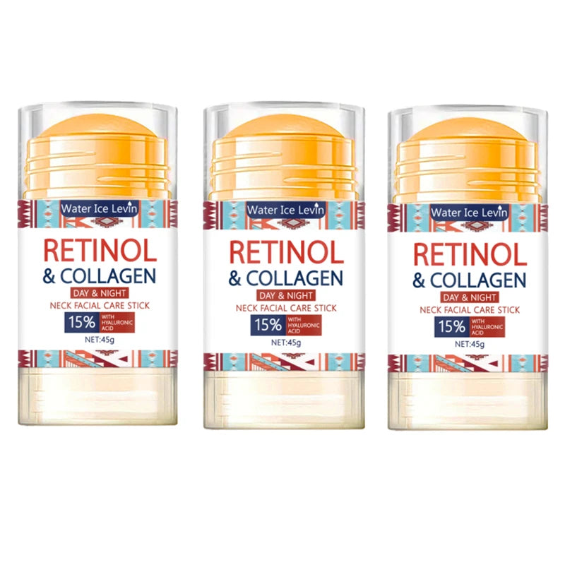 45g Retinol Lifting & Firming Cream Stick – Collagen Face Moisturizer, Smooths Wrinkles, Whitens & Brightens Skin