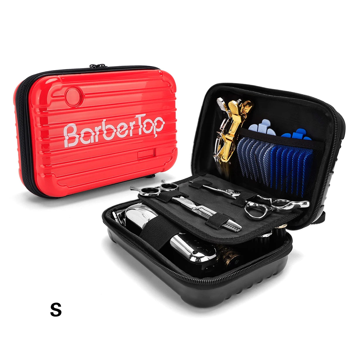 Portable Hair Scissors Case – Waterproof Shockproof Barber Tool Storage Bag